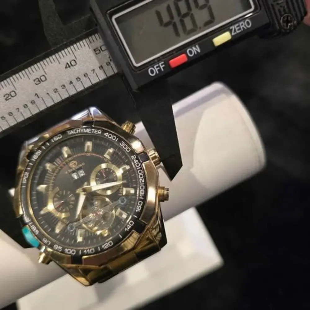 Forsining Gold-Tone Automatic Watch